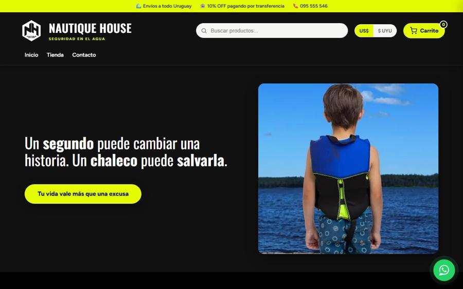 Sitio web de Nautique House