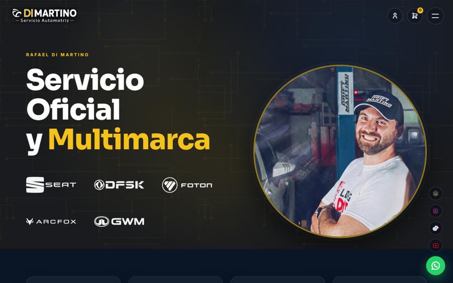 Sitio web de Rafael Di Martino